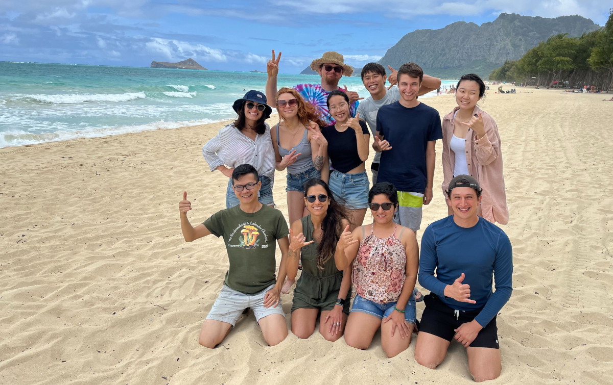 Nguyen Lab, Spring 2022 beach party