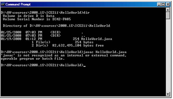 Windows Command Line Compiling