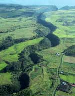 early stage of stream erosion