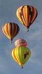 hot air balloons