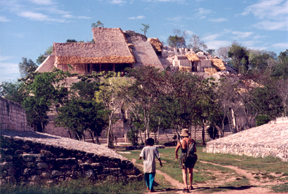 Pyramid at Ek Balam