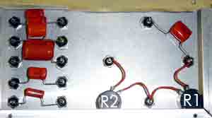 back of capacitors circuit