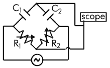 circuit diagram for the capacitors lab