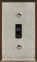 light switch in off position
