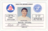 Photo: Civil Defense ID card