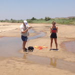 Typical flow conditions in an altered Great Plains river